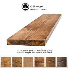 Rustic Floating Shelf Wood