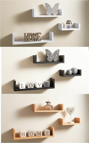 Set shape floating wall - set, u