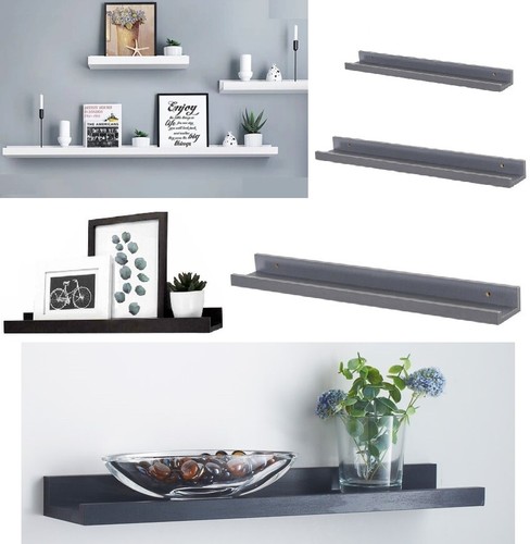 Set floating wall shelves - floating,