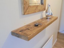 Waxed Floating Shelf Rustic