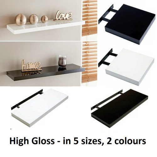 High gloss floating - gloss, shelf