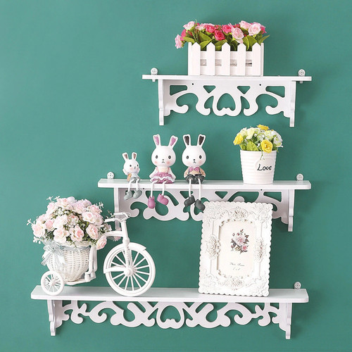 Set floating wall shelves - of,