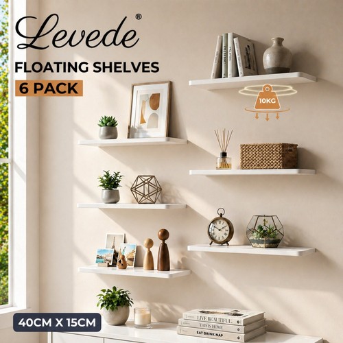 Levede floating shelves - shelves, heavy